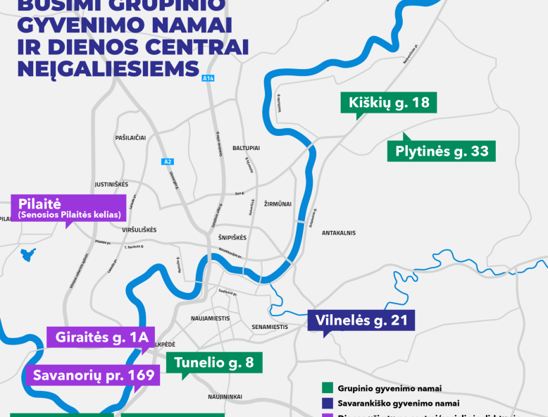 Ruošiamasi statyti grupinio gyvenimo namus ir dienos centrus neįgaliesiems