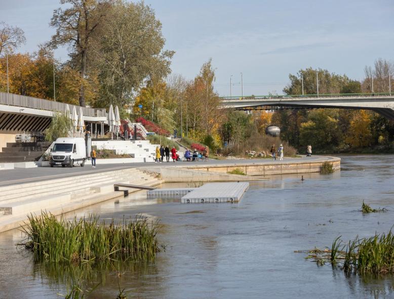 Likusi Neries rekonstrukcijos darbų dalis bus užbaigta pavasarį